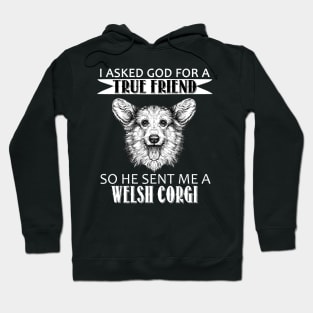 Welsh Corgi T-shirt - Welsh Corgi True Friend Hoodie